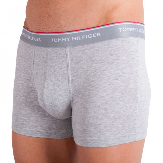 3PACK Pánske boxerky Tommy Hilfiger viacfarebné nadrozmer (1U87905252 004)