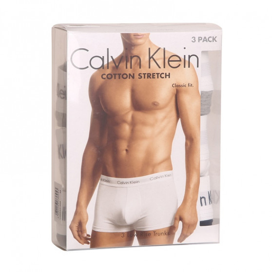 3PACK Pánske boxerky Calvin Klein viacfarebné (U2664G-998)