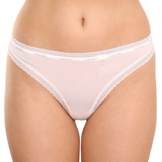 3PACK Dámske tangá Calvin Klein viacfarebné (QD3802E-FIY)