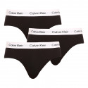 3PACK pánske slipy Calvin Klein čierne (U2661G-001)