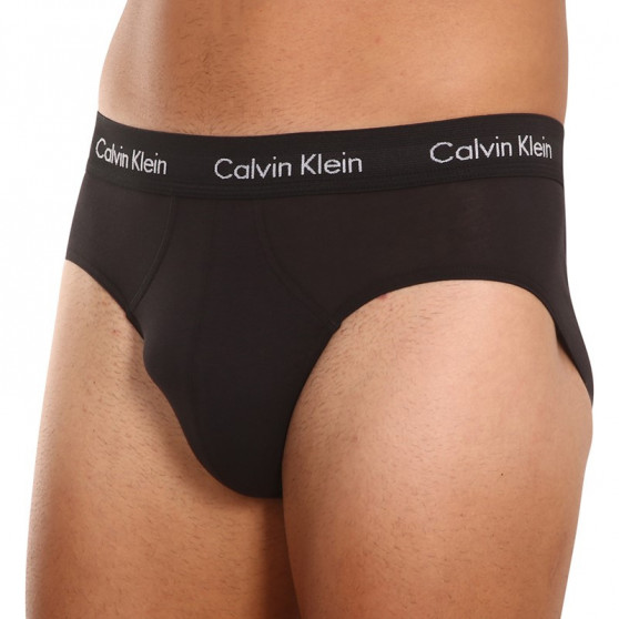 3PACK pánske slipy Calvin Klein čierne (U2661G-XWB)