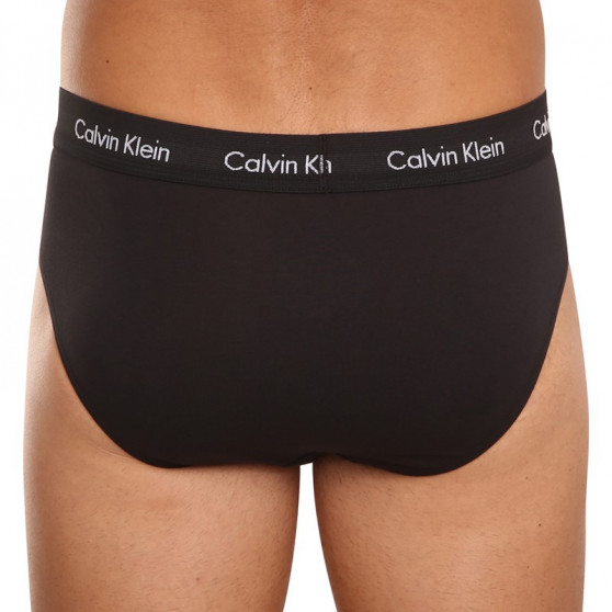 3PACK pánske slipy Calvin Klein čierne (U2661G-XWB)