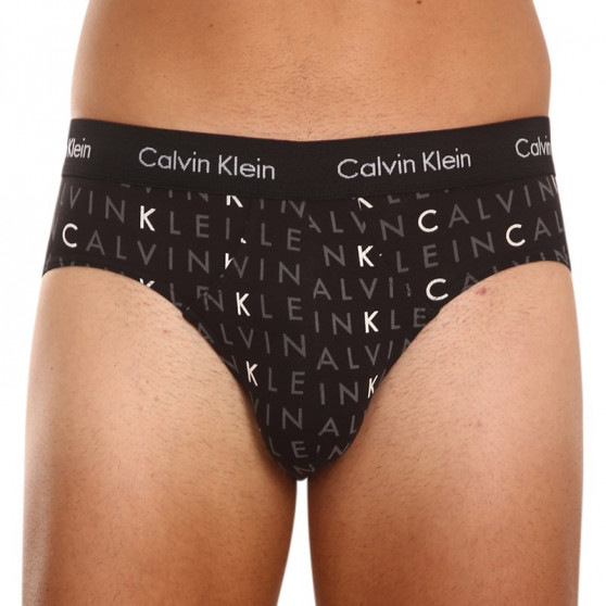 3PACK pánske slipy Calvin Klein viacfarebné (U2661G-YKS)