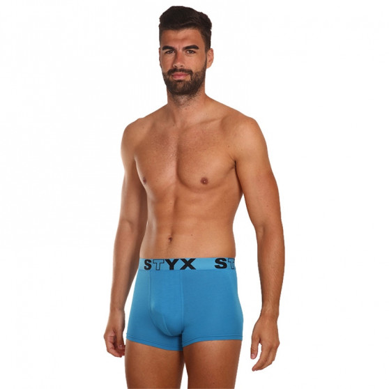 3PACK pánske boxerky Styx športová guma viacfarebné (G9676964)