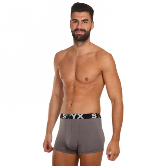 3PACK pánske boxerky Styx športová guma viacfarebné (G9676863)