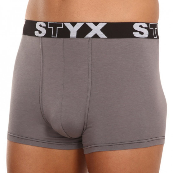 3PACK pánske boxerky Styx športová guma viacfarebné (G9676863)