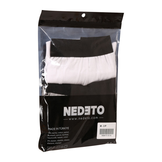 3PACK Pánske boxerky Nedeto viacfarebné (3NDTB1002)