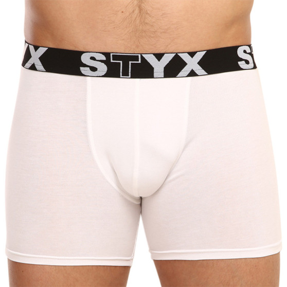 3PACK pánske boxerky Styx dlhé športová guma viacfarebné (3U10137)