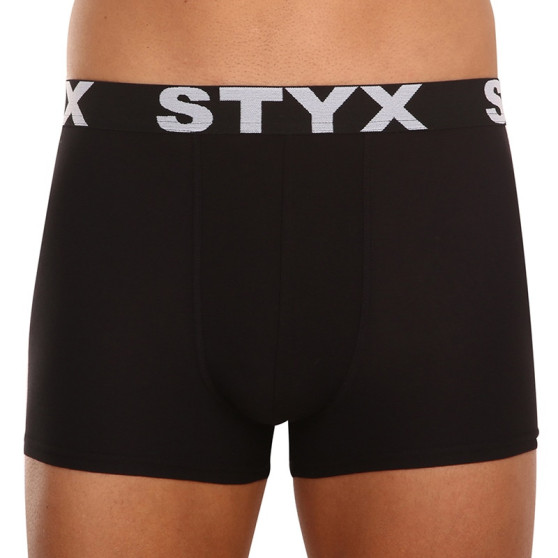 5PACK pánske boxerky Styx sport guma čierne (5G960)