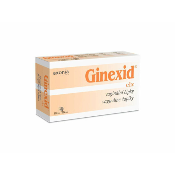 Ginexid vaginálne čapíky (AXO557)