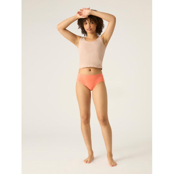 Menštruačné nohavičky Modibodi Basic Mid-Rise Brief Moderate-Heavy Coral (MODI4110C)