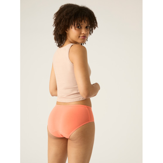 Menštruačné nohavičky Modibodi Basic Mid-Rise Brief Moderate-Heavy Coral (MODI4110C)