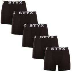 5PACK pánske boxerky Styx dlhé športová guma viacfarebné (U96161626567)