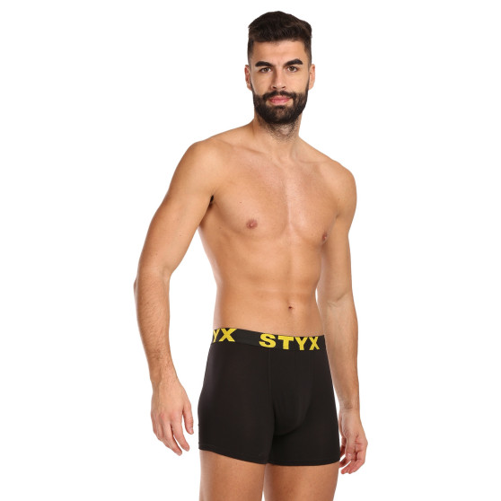 5PACK pánske boxerky Styx dlhé športová guma viacfarebné (U96161626567)