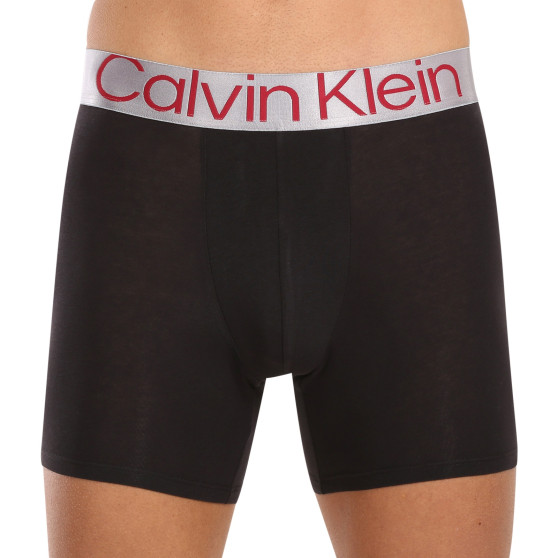 3PACK pánske boxerky Calvin Klein čierne (NB3131A-GIW)