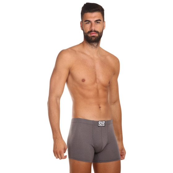 3PACK Pánske boxerky Styx dlhé klasické guma viacfarebné (3F96019)