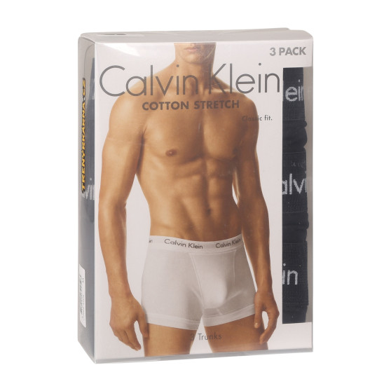 3PACK pánske boxerky Calvin Klein čierne (U2662G-XWB)