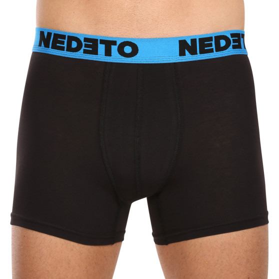 3PACK pánske boxerky Nedeto čierne (3NB002)