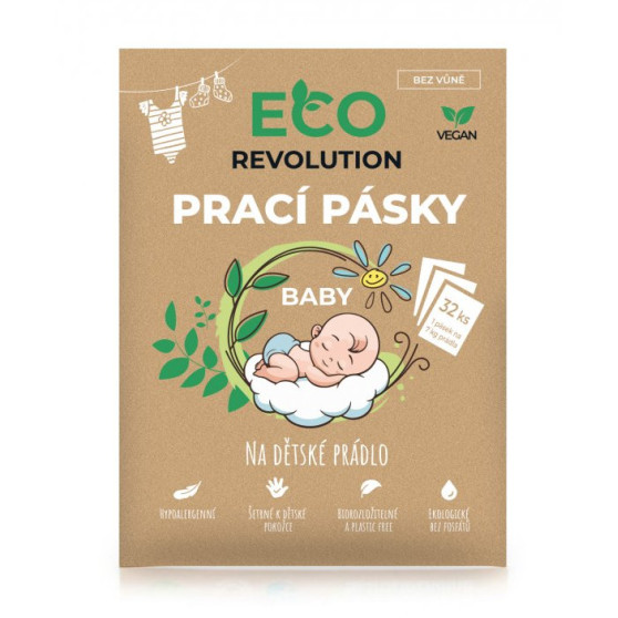 Pracie pásky EcoRevolution baby 32ks (ECO9932)