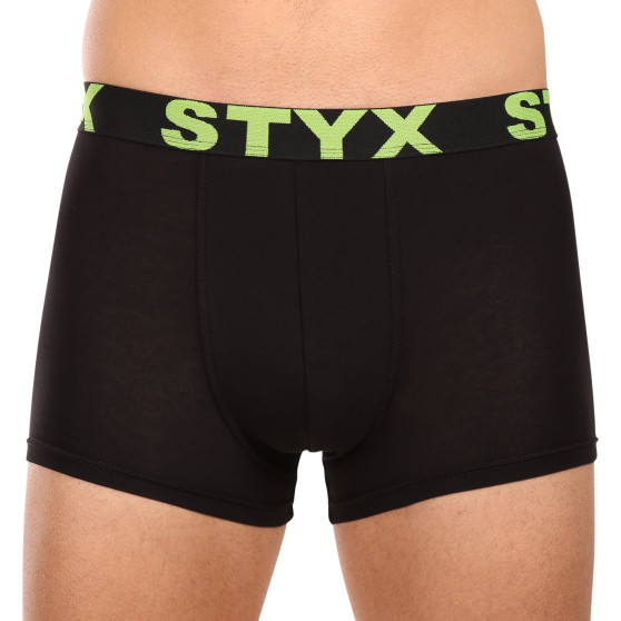 3PACK pánske boxerky Styx športová guma viacfarebné (G9606162)