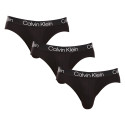 3PACK pánske slipy Calvin Klein čierne (NB2969A-7VI)