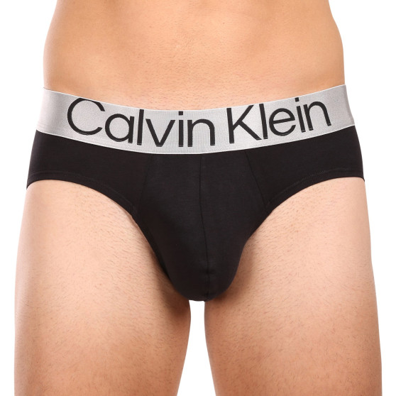 3PACK pánske slipy Calvin Klein čierne (NB3129A-7V1)