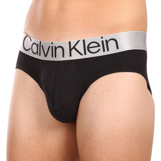 3PACK pánske slipy Calvin Klein čierne (NB3129A-7V1)