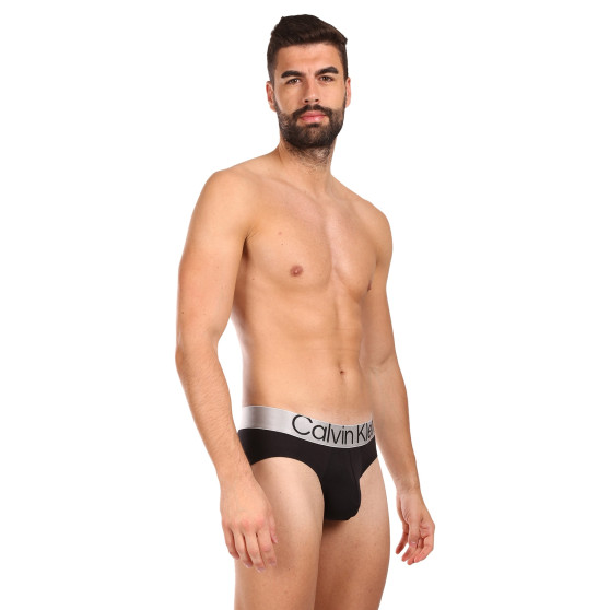 3PACK pánske slipy Calvin Klein čierne (NB3129A-7V1)