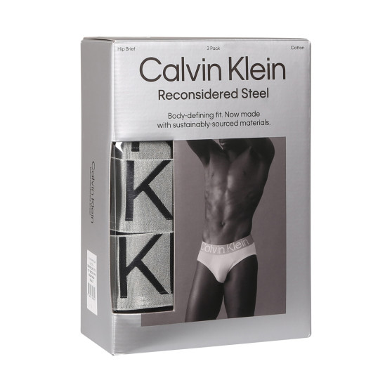 3PACK pánske slipy Calvin Klein čierne (NB3129A-7V1)