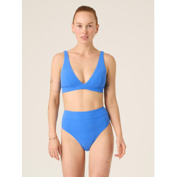 Menštruačné plavky Modibodi Hi-Waist Cheeky Brief Ultramarine Blue komplet - VYBALENÉ (MODI4332VYB)